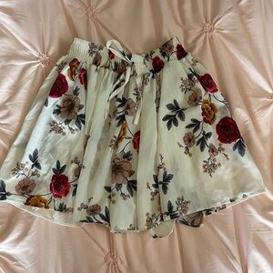 Floral skirt